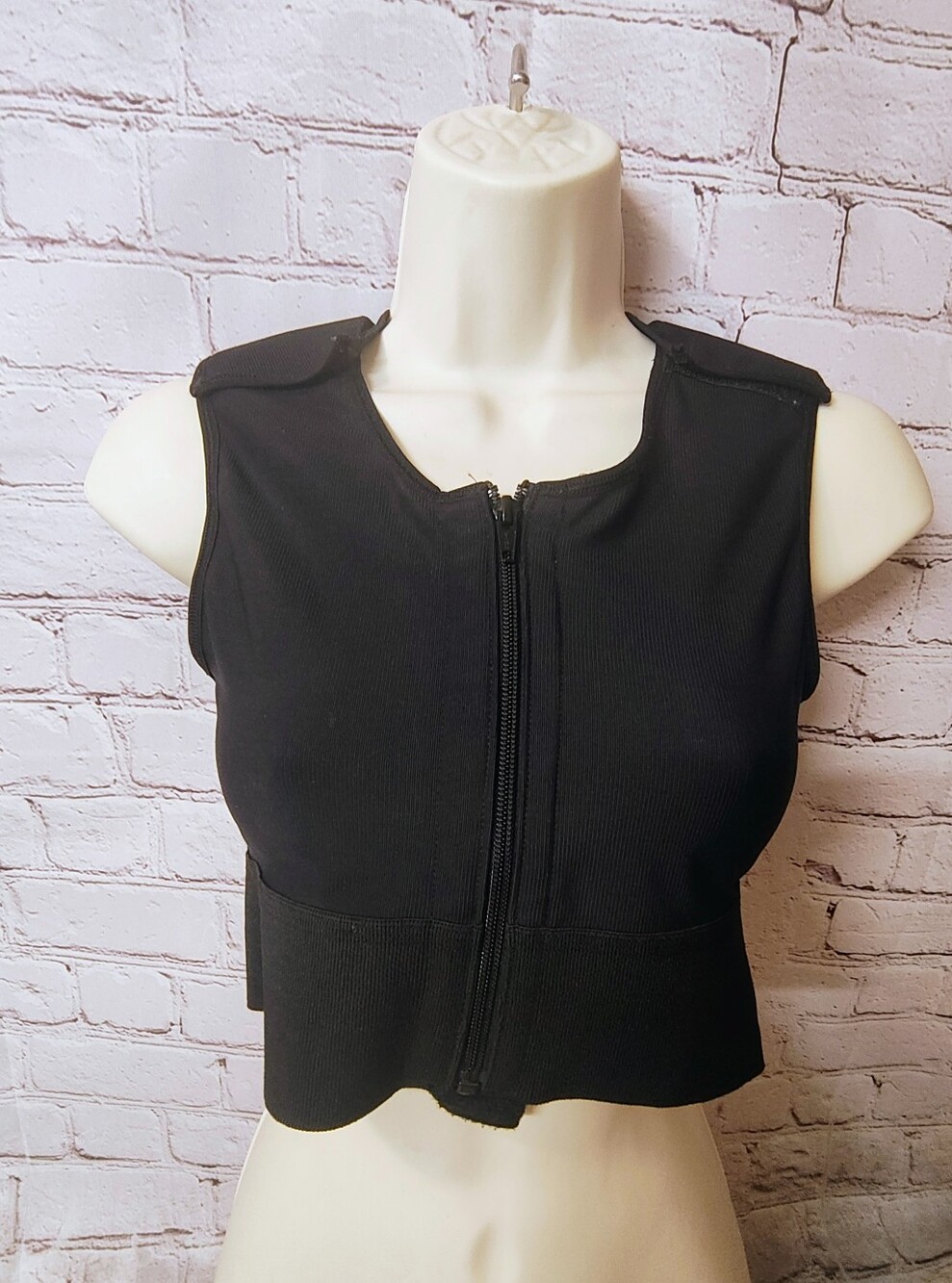 Marena Recovery Compression Front Zipper Bra Vest Small